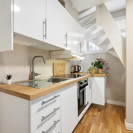 New! Modern City Apt: Central W/ Private Entrence Bergen